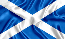 Flag Of Scotland Silk