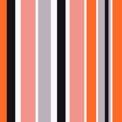 Wall Mural - Retro Bright Colorful seamless stripes pattern