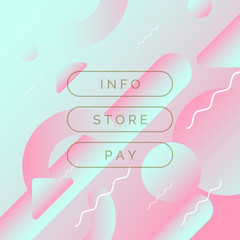 Poster - Abstract geometric background with triangles in minimalistic style.
