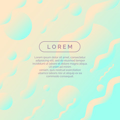 Poster - Abstract geometric background with triangles in minimalistic style.