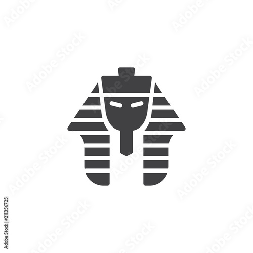 Fotografía Egyptian pharaoh vector icon