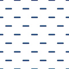 Poster - Blue rectangular button pattern seamless repeat in cartoon style vector illustration
