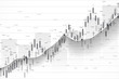 © BAIVECTOR - Stock market and exchange. Business Candle stick graph chart of stock market investment trading. Stock market data. Bullish point, Trend of graph. Vector illustration.