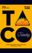 Taco Tuesday Concept for poster/blog/social/ad. Happy Hour. Taco Tuesday Template design with Text Box Template