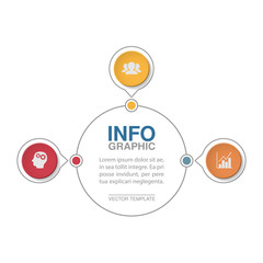 Vector infographic template for diagram, graph, presentation, chart, business concept with 3 options.