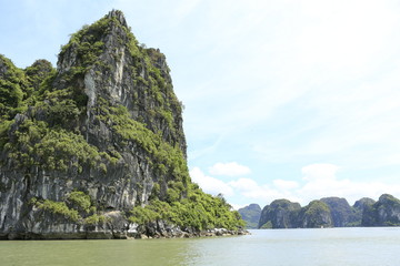 Canvas Print - Baie d'Along au Vietnam