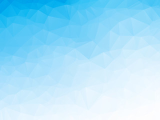 Wall Mural - abstract blue ice water geometric vector background