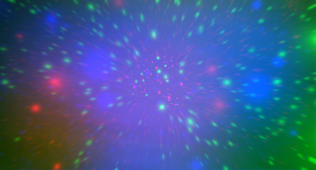 Wall Mural - Abstract colored space background