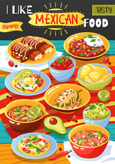 Sticker - Mexican Food Ad Poster