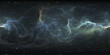 Virtual reality stellar system and nebula. Panorama, environment 360 HDRI map. Equirectangular projection, spherical panorama.