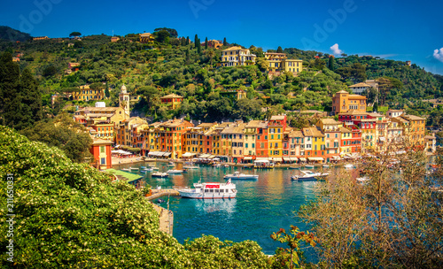 Fotografía Portofino picturesque ligurian colourful town - Genoa - Italy