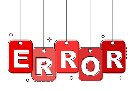 red flat line tag error
