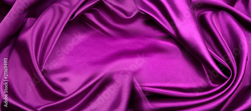 Dekoracja na wymiar  fioletowa-tkanina-jedwabna