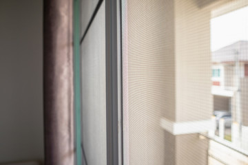 mosquito net wire screen on house window protection against insect