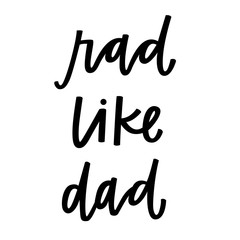 Rad like dad