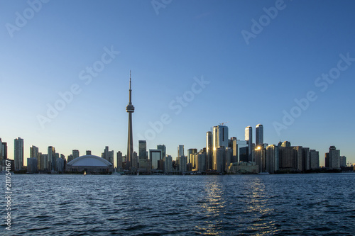 Zdjęcie XXL Widok na jezioro Toronto