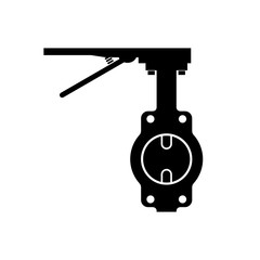 Sticker - Butterfly valve icon