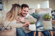© ivanko80 - Cheerful couple enjoying at home