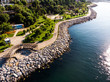 © Alp Aksoy - Aerial Drone View of Kadikoy Moda Seaside in Istanbul