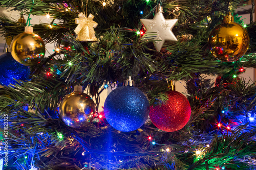 Italian Greeting Card For Christmas High Resolution Stock