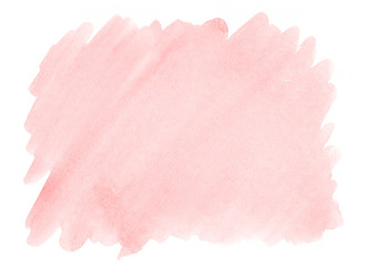 pink watercolor background with a pronounced texture of paper for decorating design products and pri