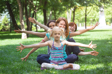 Wall Mural - Healthy and Yoga Concept