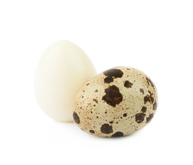 Sticker - Quail egg composition isolated