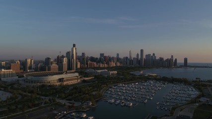 Wall Mural - Chicago Aerials