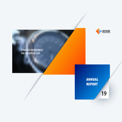 Poster - Abstract design of colourful vector elements for modern background with rectangular shapes for business branding finance.