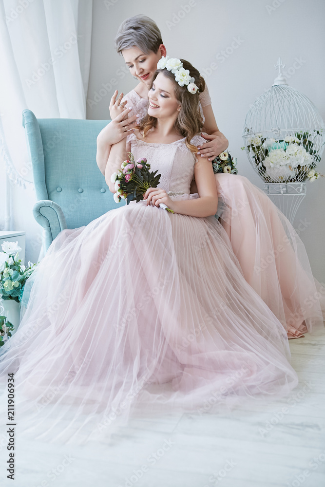 long sleeve off the shoulder bridesmaid dresses Mermaid Off The Shoulder Bridesmaid Dresses Lace Long Sleeves main image 1