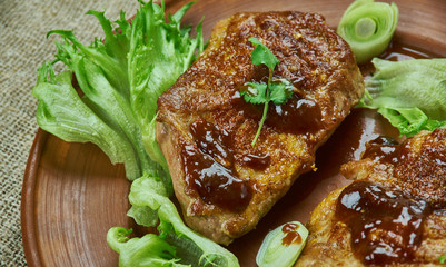 Sticker - Brown Sugar Pork Chops