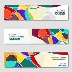 Wall Mural - banner, abstract web template