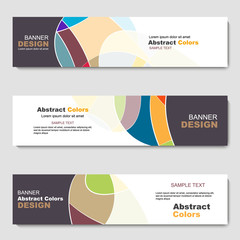 Wall Mural - banner, abstract web template