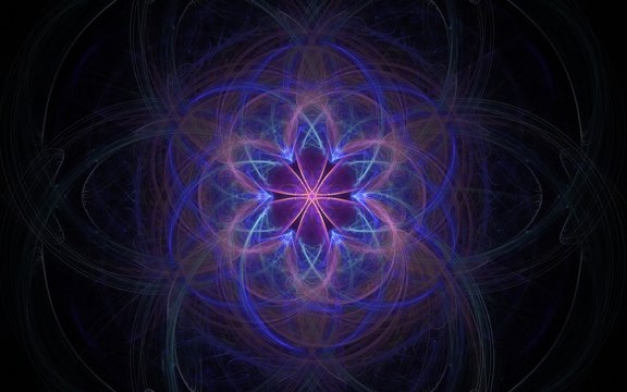 digital generated image in the form of abstract geometric shapes of various shades and colors for use in web design and computer graphics