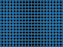 Blue Black Tablecloth Pattern