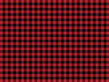Red Black Tablecloth Pattern
