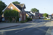 Street view of small town Thuine, Germany.
