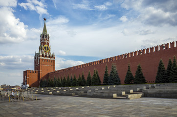 Red Square and Spasskaya Tower of the Kremlin, Moscow