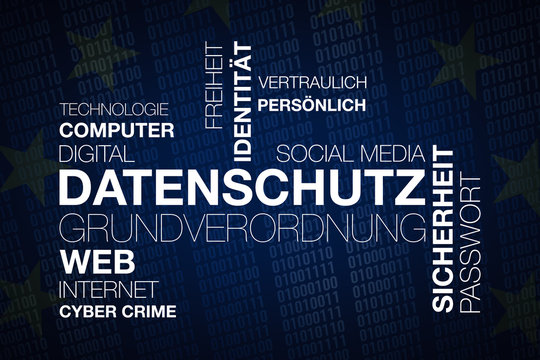 Textcloud Datenschutzgrundverordnung