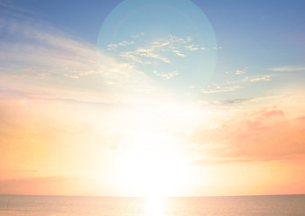 Wall Mural - dramatic sunset and sunrise sky.