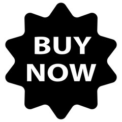 Aufkleber - buy now icon on white background. flat style. buy now for your web site design, logo, app, UI. shop label symbol.