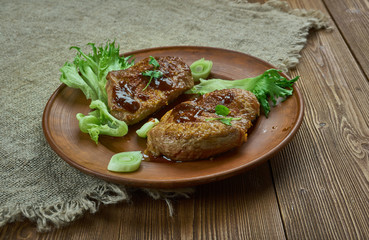 Wall Mural - Brown Sugar Pork Chops