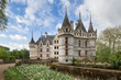 The beautiful chateau at Azay le Rideau in the Loire valley, France