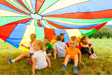 Rainbow children's hide-out