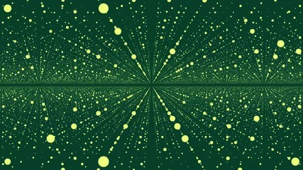 Poster - Plexus digital of World. Digital point world in space. Abstract the motion tween in the dotted space