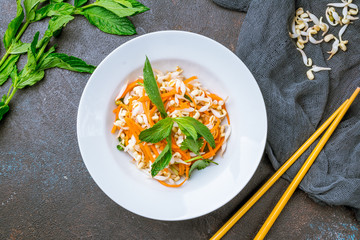 Canvas Print - vegetable salad Vietnamese food