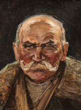 Oil Painting, Portrait, Handmade