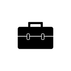 Poster - briefcase icon. Element of banking and finance icon for mobile concept and web apps. Glyph style briefcase icon can be used for web and mobile. Premium icon