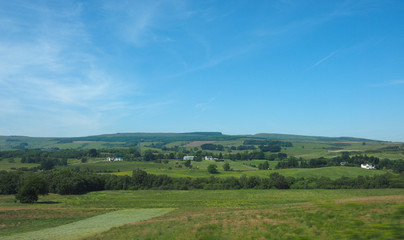 Sticker - Panorama between Edinburgh and Glasgow