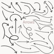 © Mary fleur - Set of vector hand drawn arrows for design